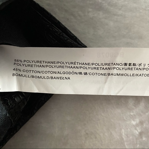 NWT Moon River Faux Crock Slip Dress - Picture 10 of 12